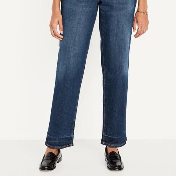 NWT Old Navy Curvy High-Waisted OG Loose Jeans - Picture 7 of 16